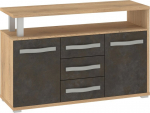 Komoda Meblocross Angel ANG-05 2 durys 3 stalčiai Modernus MDF