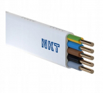 Instaliacinis plok&scaron;čias kabelis Ydyp 5x2,5 mm&sup2;, 450/750v, Nkt