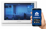 Commax Ip vaizdo domofono monitorius 10" lietimui jautrus ekranas, baltas