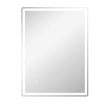 Vonios veidrodis su LED ap&scaron;vietimu 80x60 cm su atmintimi