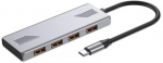 HUB USB Gembird GEMBIRD Hub USB 3.0 4-Porty 1 x USB 3.1 + 3 x USB 2.0 czarny, Juoda