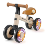 Keturratis balansinis dviratukas Kinderkraft Cutie Flash, smėlio spalvos