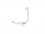 Automatinis vonios sifonas BESCO su persipylimu, White