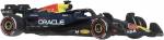 Lieta metalinė ma&scaron;inėlė Hot Wheels Premium F1 Oracle Red Bull Racing 1:64 su metaliniu kėbulu