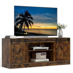 Rustikalaus stiliaus TV staliukas 70" televizoriui, Rustikalaus stiliaus TV staliukas 70" televizoriui