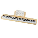 88 klavi&scaron;ų pilno dydžio elektrinis pianinas geltonas, 88 klavi&scaron;ų pilno dydžio elektrinis pianinas geltonas