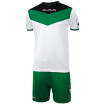 Givova Kit Campo juodos ir žalios spalvų komplektas KITC53 1013