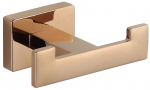 Mexen Arno dvigubas rank&scaron;luosčių kabliukas, rožinis auksas - 7020735-60, 8,5 x 3,5 x 5,5 cm