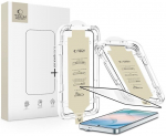 Tech-Protect Quick Set AR+ atspindžius mažinantis stiklas Samsung Galaxy S26 &ndash; juodas