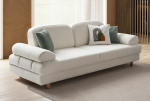Sofa-lova Aries, balta