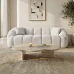 Trivietė sofa Octavio, balta