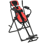 Inversijos stalas 3-in-1 su atsispaudimų ir traukimosi skersiniais 161x69x146 cm Juodas plienas