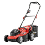 Akumuliatorinė vejapjovė 800W 40cm pjovimo plotis 45l krep&scaron;ys
