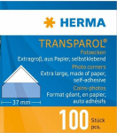 Nuotraukų kampeliai XXL, 100 vnt