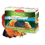 Maisto papildas Terezia chaga ir reishi grybai su &scaron;altalankių aliejumi, 60 kapsulių