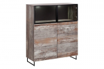 Vitrina ASM Plank WSN, ruda