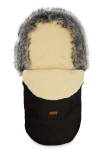 Vokelis vežimėliui, ESKIMO, vilnonis, 100x46, juodas, Sensillo, 8340