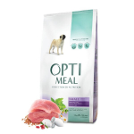 Optimeal&trade;. Visavertis sausas maistas suaugusiems mažų veislių &scaron;unims su antiena, 12 kg.