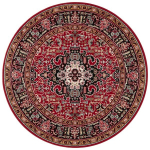 Nouristan kilimas Mirkan Skazar Isfahan, 160x160 cm, apvalus