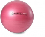 Gimnastikos kamuolys Ledragomma Original Pezzi Maxafe 65 cm, raudonas