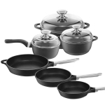 Ambition puodų ir keptuvių rinkinys Taurus, 9 dalių