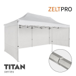Prekybinė palapinė Zeltpro Titan, 4x8, balta