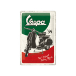 Metalinė plok&scaron;tė 20 x 30 cm, Vespa The Original Italian Classic