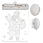 &Scaron;viečianti kalėdinė dekoracija Kalėdų senis