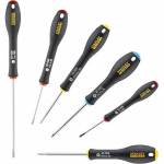 Set of 6 Precision Screwdrivers - STANLEY FATMAX - 0-65-492