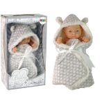 Lėlė kūdikis Lean Toys, 24 cm