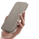 Dux Ducis Skin X Pro iPhone 14 MagSafe magnetic flip beige