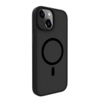 &bdquo;Evelatus&ldquo; &bdquo;Apple iPhone 15 Plus&ldquo; &bdquo;Hybrid&ldquo; dėklas su &bdquo;Magsafe PC+TPU&ldquo; danga, juodas
