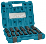 Makita smūginės lizdinės galvutės 1/2" 14 vnt. Cr-mo E-16586
