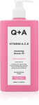Valomasis du&scaron;o aliejus Q+A Vitamin A.C.E. Cleansing Shower Oil, 250 ml