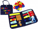 Sensorinis įgūdžių lagaminėlis Lean Toys