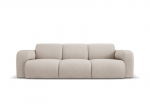 Trivietė sofa Windsor & Co Lola, 235x95x72 cm, smėlio