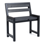 Sodo suoliukas DM Grili, pilkas