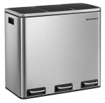 Songmics &scaron;iuk&scaron;lių dėžė su 3 skyriais, 18 L
