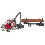 Metalinė dėlionė - konstruktorius Metal Earth Premium Series Western Star&reg; 4900 Long Truck & Trailer 3D