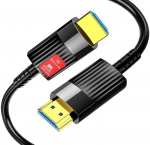 REAGLE HDMI 2.1 optinis 48Gbps AOC 8K 60HZ 4K 120HZ HDR kabelis 20M