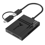REAGLE 5-in-1 TF SD MS CF XD MicroSD kortelių skaitytuvas USB-C OTG 5 Gb/s adapteris