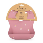 Silikoninis seilinukas Petite&Mars, 6m+, Rose Princesses