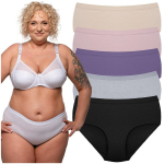 Kelnaitės moterims, įvairių spalvų, 6 vnt.