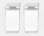 Brabantia hermetinių indelių rinkinys Tasty+, 150 ml, 2 vnt.