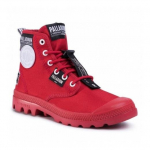 Laisvalaikio batai vyrams Palladium Pampa Lite Overlab, raudoni