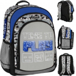 Mokyklinė kuprinė Starpak Pixel Grey 527188
