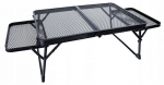 Sulankstomas turistinis stalas Gotel, 60 x 40 x 25 cm, juodas