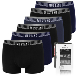 Trumpikės vyrams Mustang BM458, mėlynos/juodos, 6 vnt., XXL
