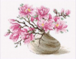 Siuvinėjimo kryželiu rinkinys Southern Magnolia RIOL2018
