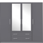 Spintelė su veidrodžiu SMART SRK1, pilka